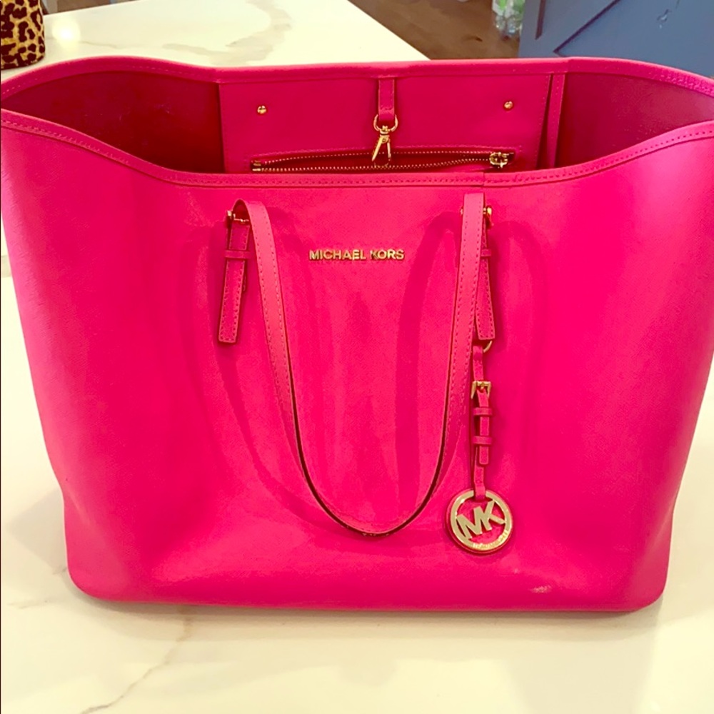 Michael Kors Large Pink Tote